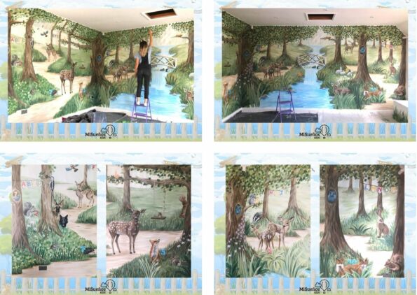 Woodland Playroom. How to add magic to your nursery spaces