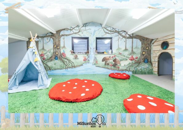 Magical Woodlands Studio Playroom. How to add magic to your nursery spaces