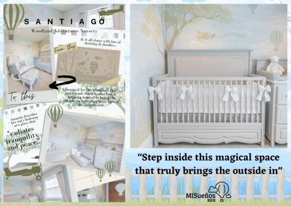 Santiago design. How to add magic to your nursery spaces